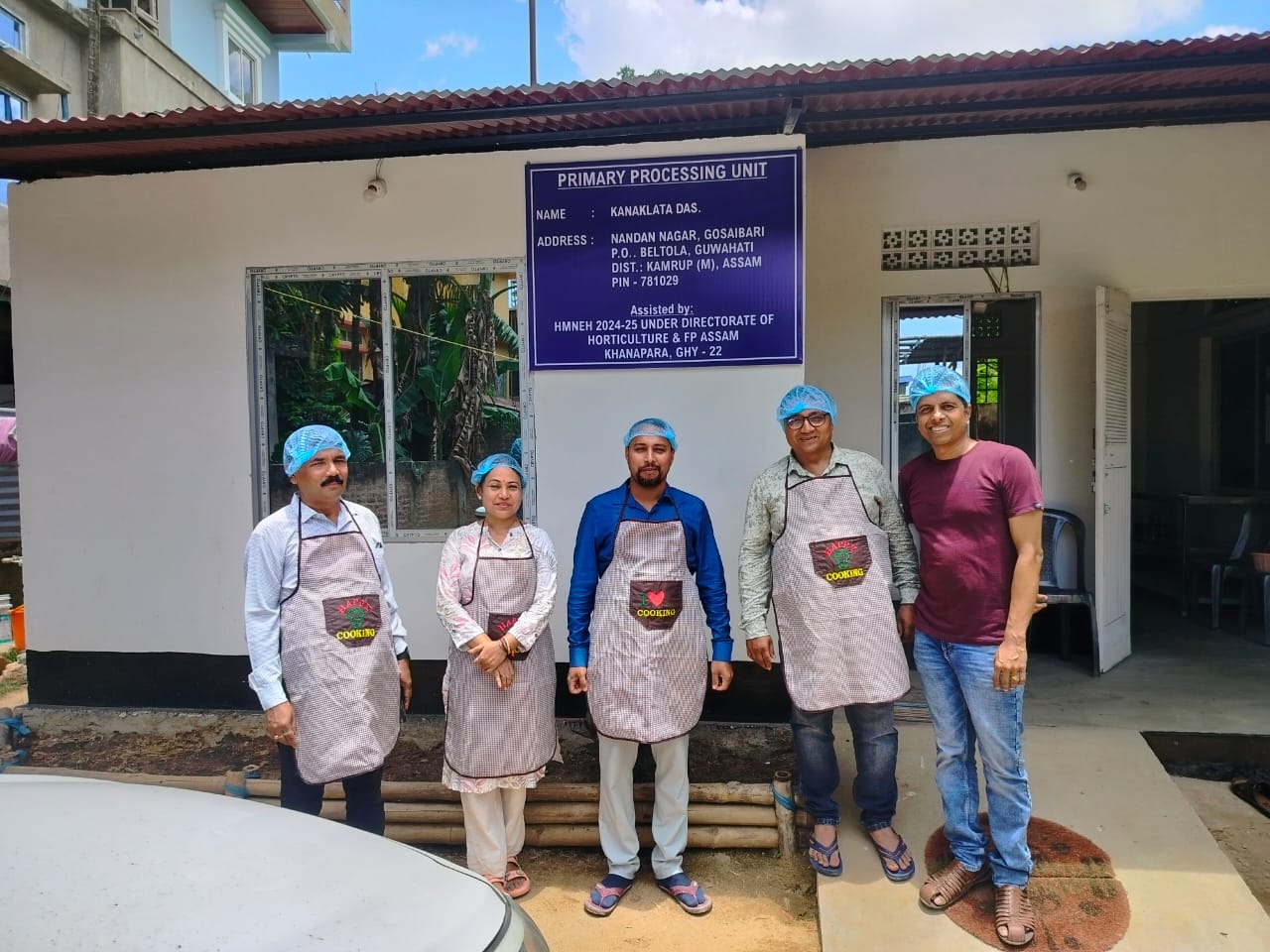 Arihan Enterprise primary processing unit team in Guwahati