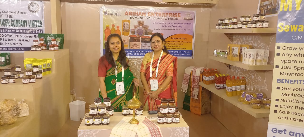Arihan Enterprise mushroom squashes and bottled drinks