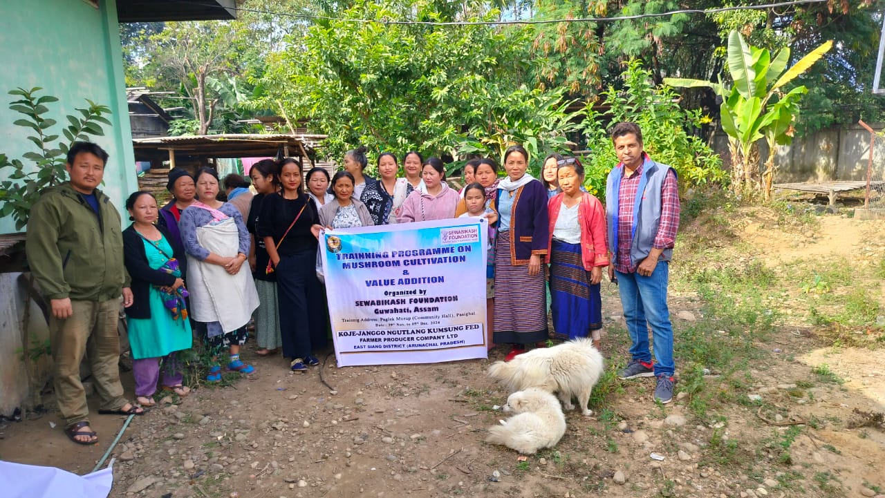 Mushroom cultivation training programme in Arunachal Pradesh
